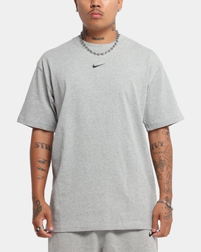 Nike Nocta CS T-Shirt Dark Grey Heather Soft Touch Fabric Urban Trend Look