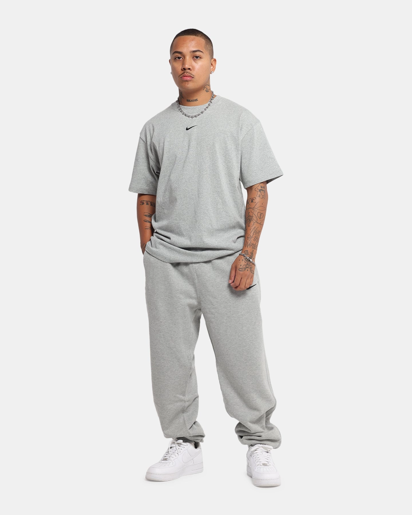 Sweat Absorbent Nike Nocta CS T-Shirt Dark Grey Heather