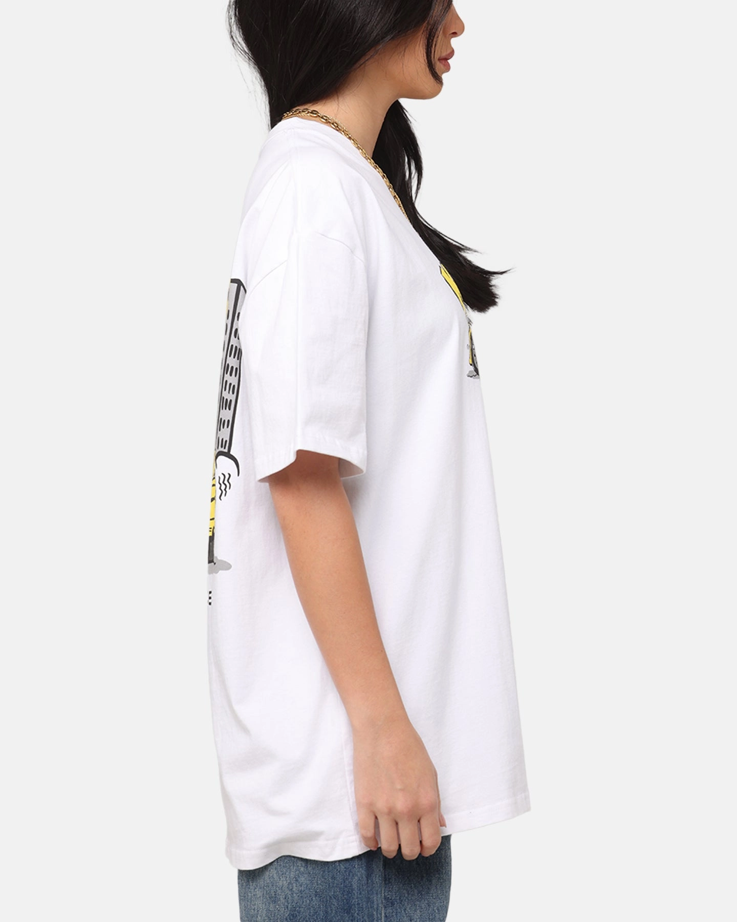 Key Street X FRKO Racoons T-Shirt White Classic Trend Look