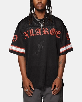 Multi Panel Construction X-Large Gothic Game Shirt Black