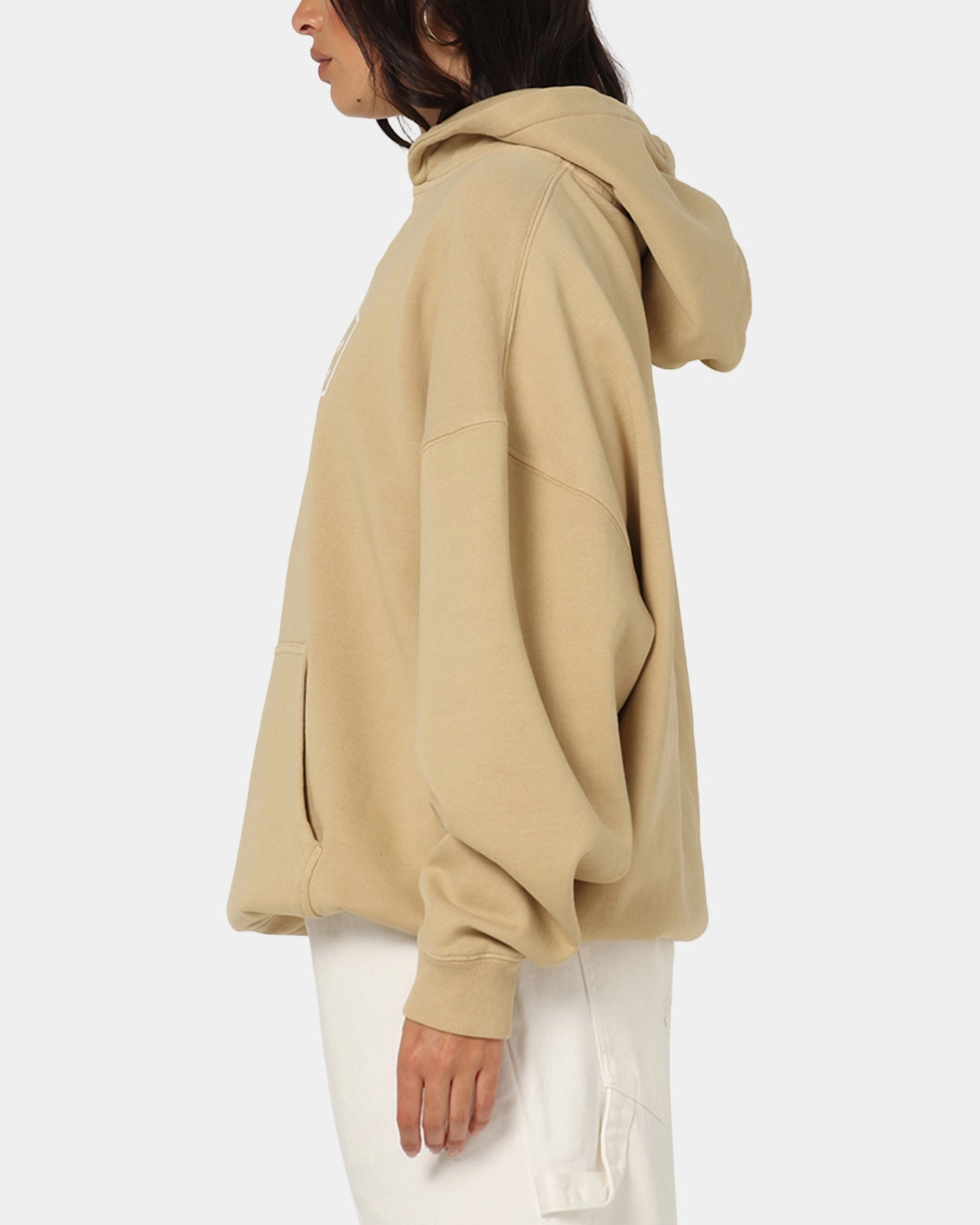 Tolerance Carre Block Star Hoodie Stone