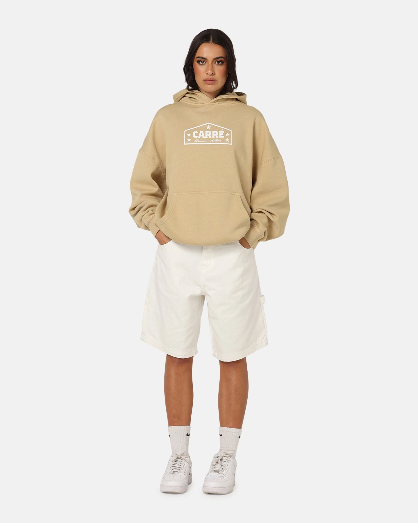 Carre Block Star Hoodie Stone Windshield Coat men's fashion