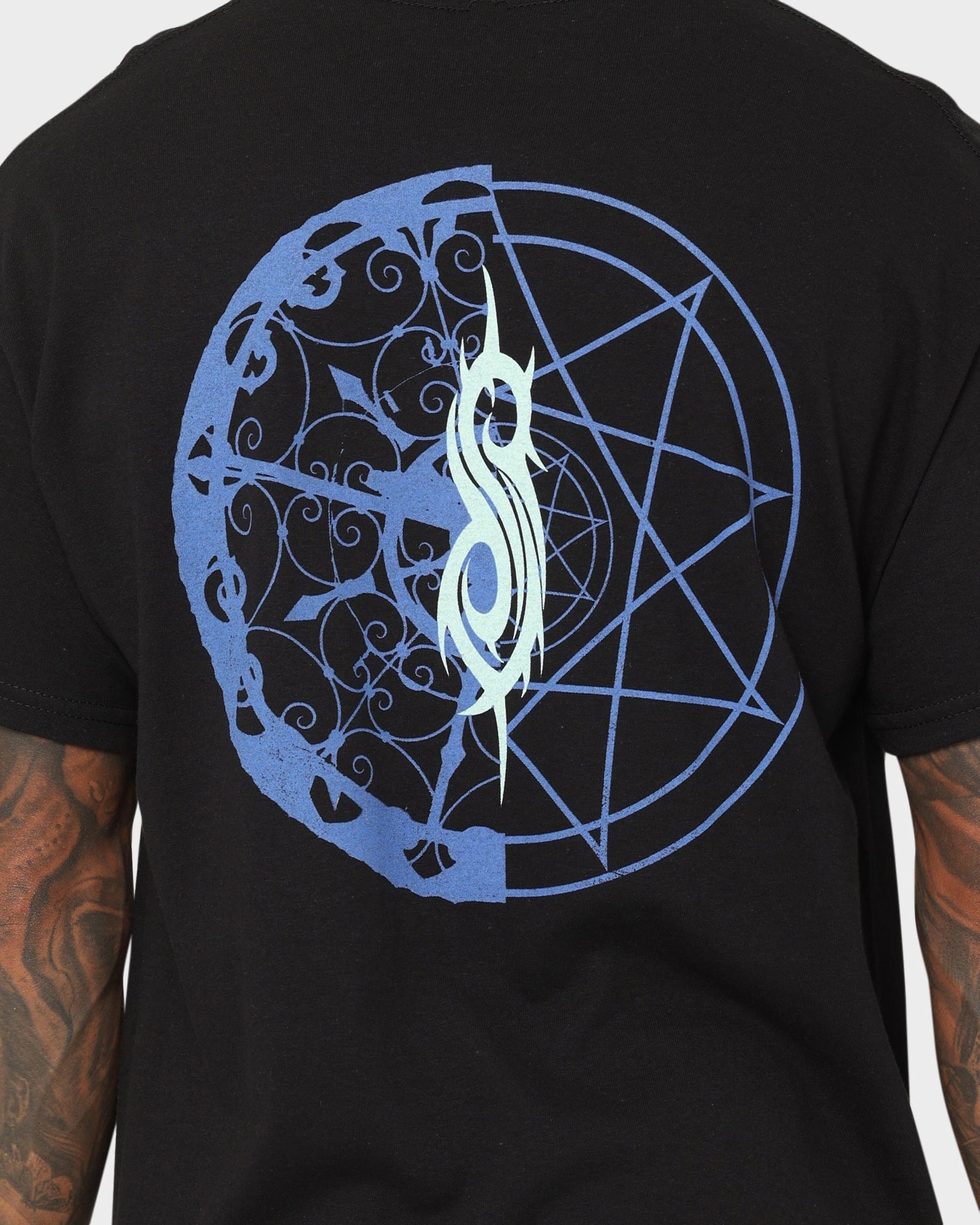 Slipknot Band Photo T-Shirt Black Durable Stitching