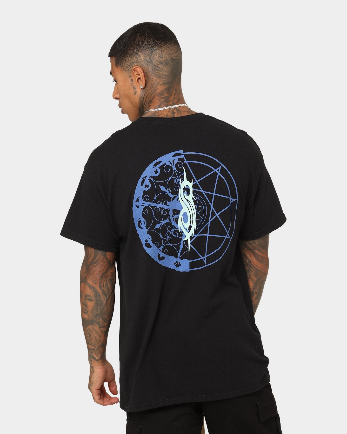 Slipknot Band Photo T-Shirt Black Outdoor Style Trend
