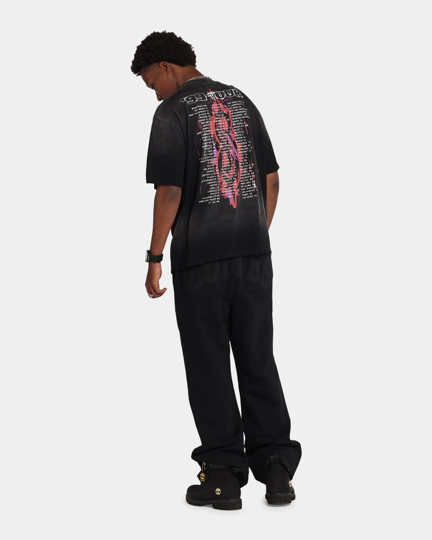 Modern Smart Sporty Comfort Wear Slipknot Slipknot Blacked Out T-Shirt Washed Black