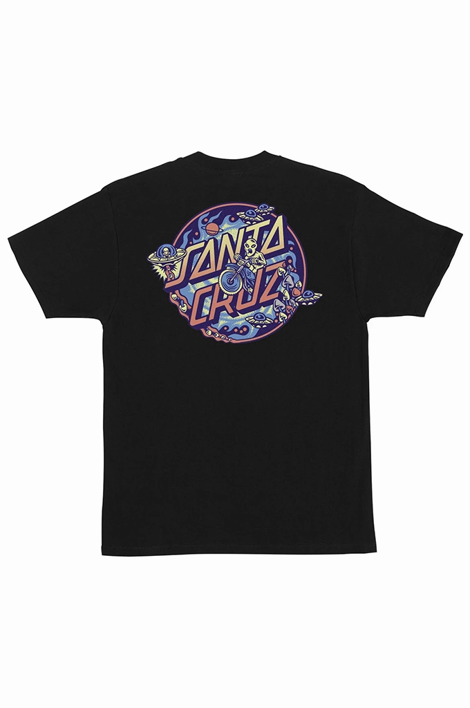 Santa Cruz Winkowski Dope Plant 2 Tee Wear Resistant Fabric DoubleLayeredCollar