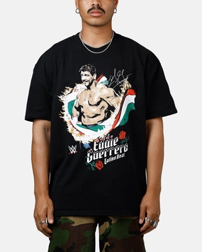 Everyday Casual Culture Kings X WWE Eddie Guerrero Ruthless Aggression Vintage T-Shirt Black