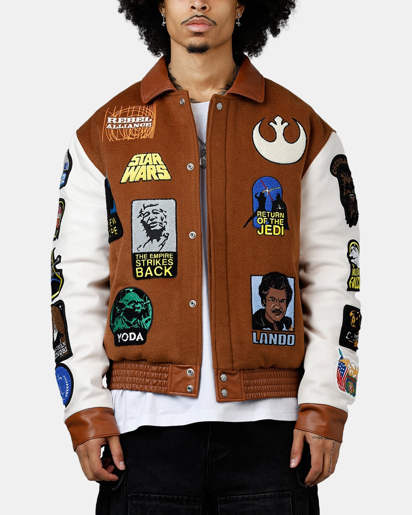 doctors Fresh Look Jeff Hamilton X Star Wars Rebels Jacket Brown