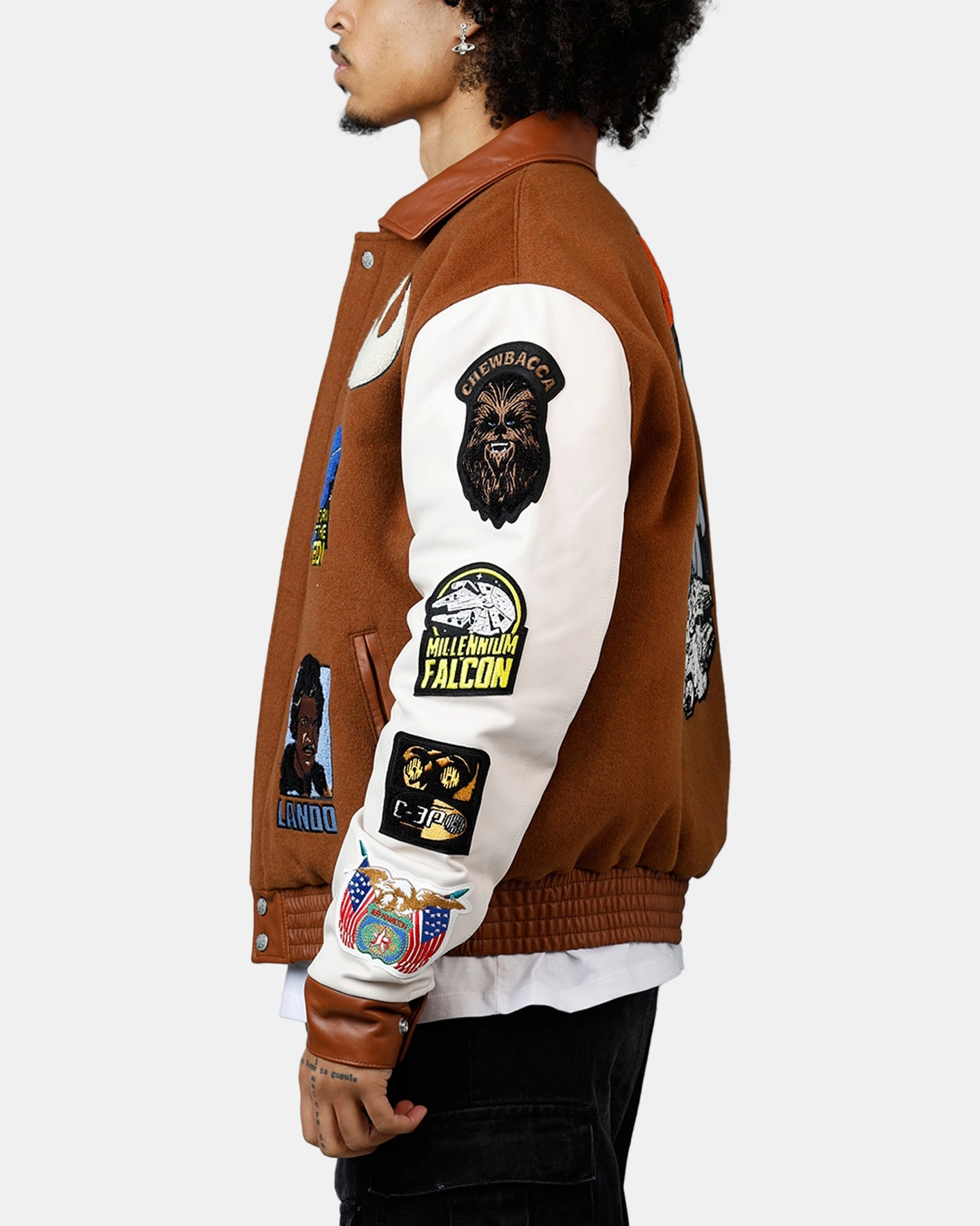 Jeff Hamilton X Star Wars Rebels Jacket Brown Compression Packed Design Secure Storage Compartments