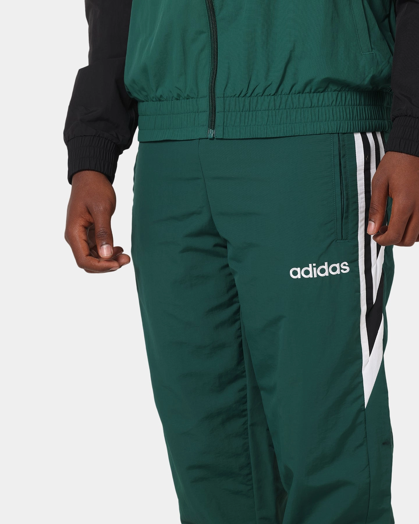Effortless Layer Adidas Track Pants Collegiate Green