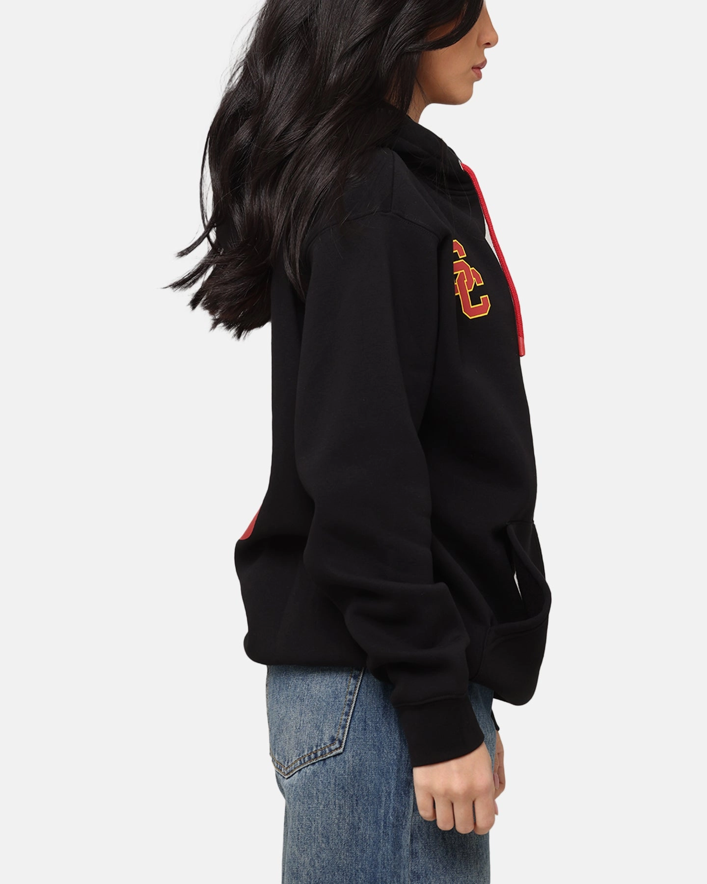 Overtime USC Trojans Fight On Hoodie Black Relaxed Layer