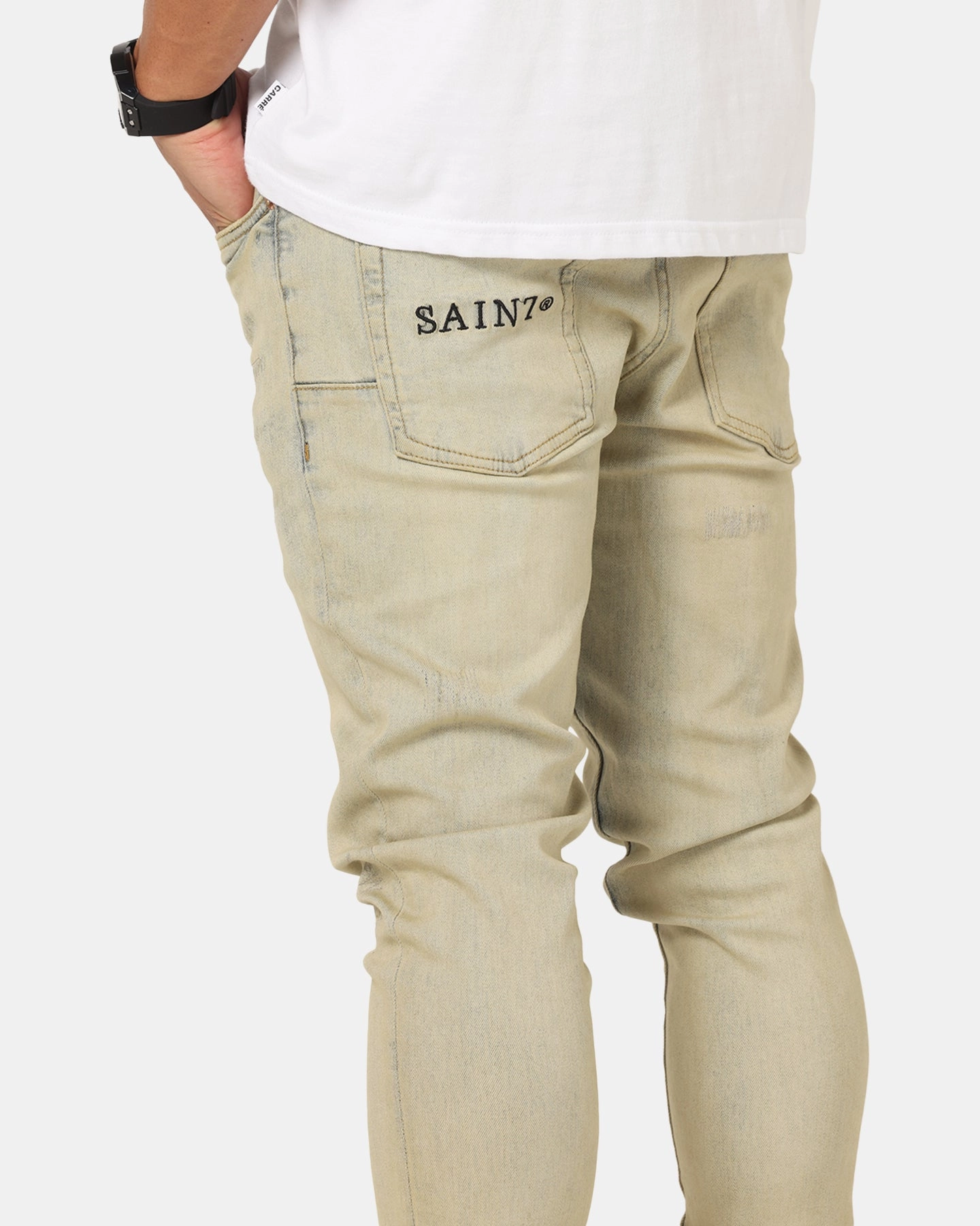 Saint Morta Antique Dynasty Jeans Light Blue Effortless Style