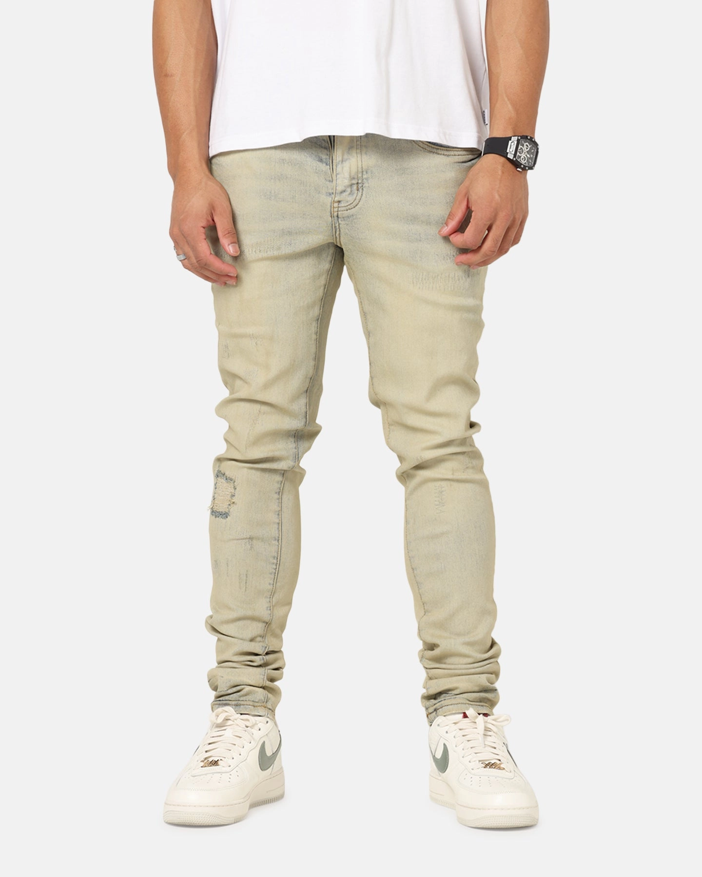 Saint Morta Antique Dynasty Jeans Light Blue Casual Smart Casual Unisex Wear