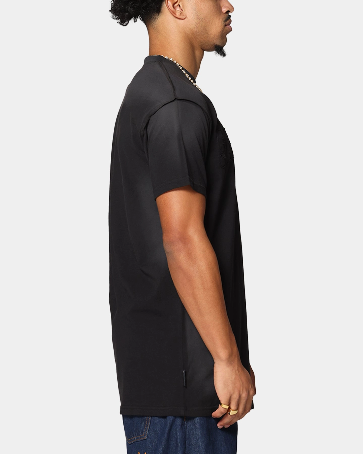 Saint Morta Manticore Lafayette T-Shirt Sunfade Black Urban Casual