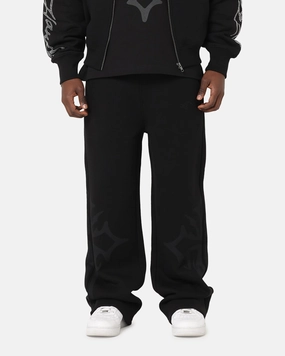 Snag Free Fabric Ed Hardy Trinity Sweatpants Black