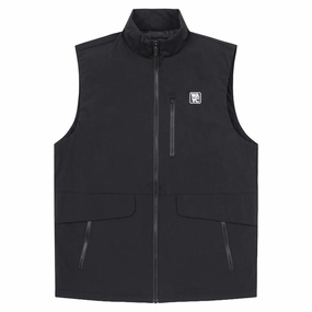 stealth mining WAAC Thin Padding Golf Vest Black - FW24 Men