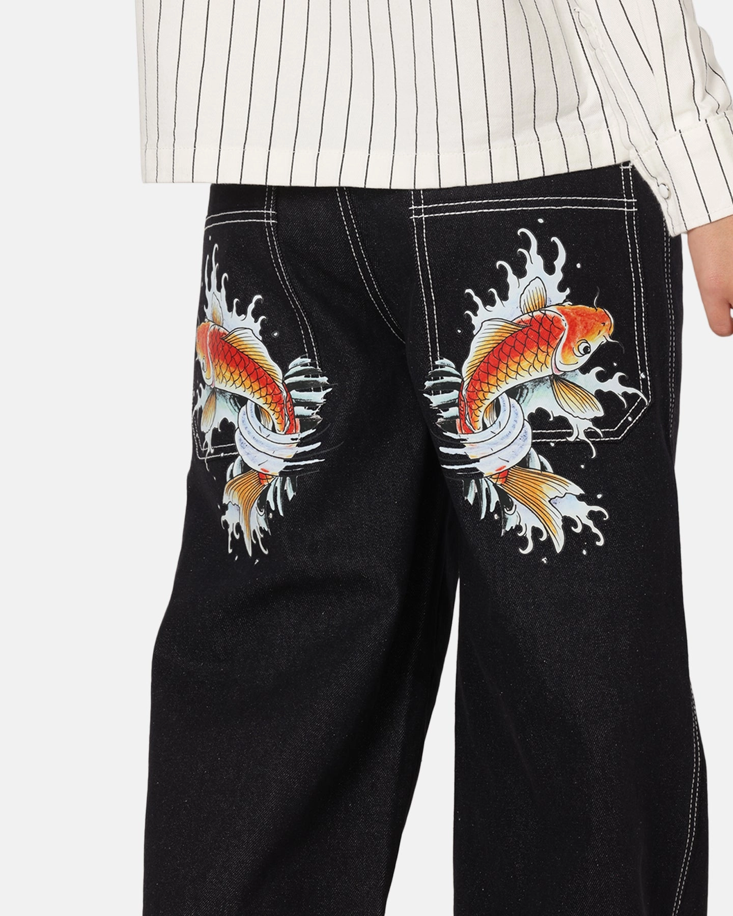 Ed Hardy Koi Jeans Indigo Subtle Palette