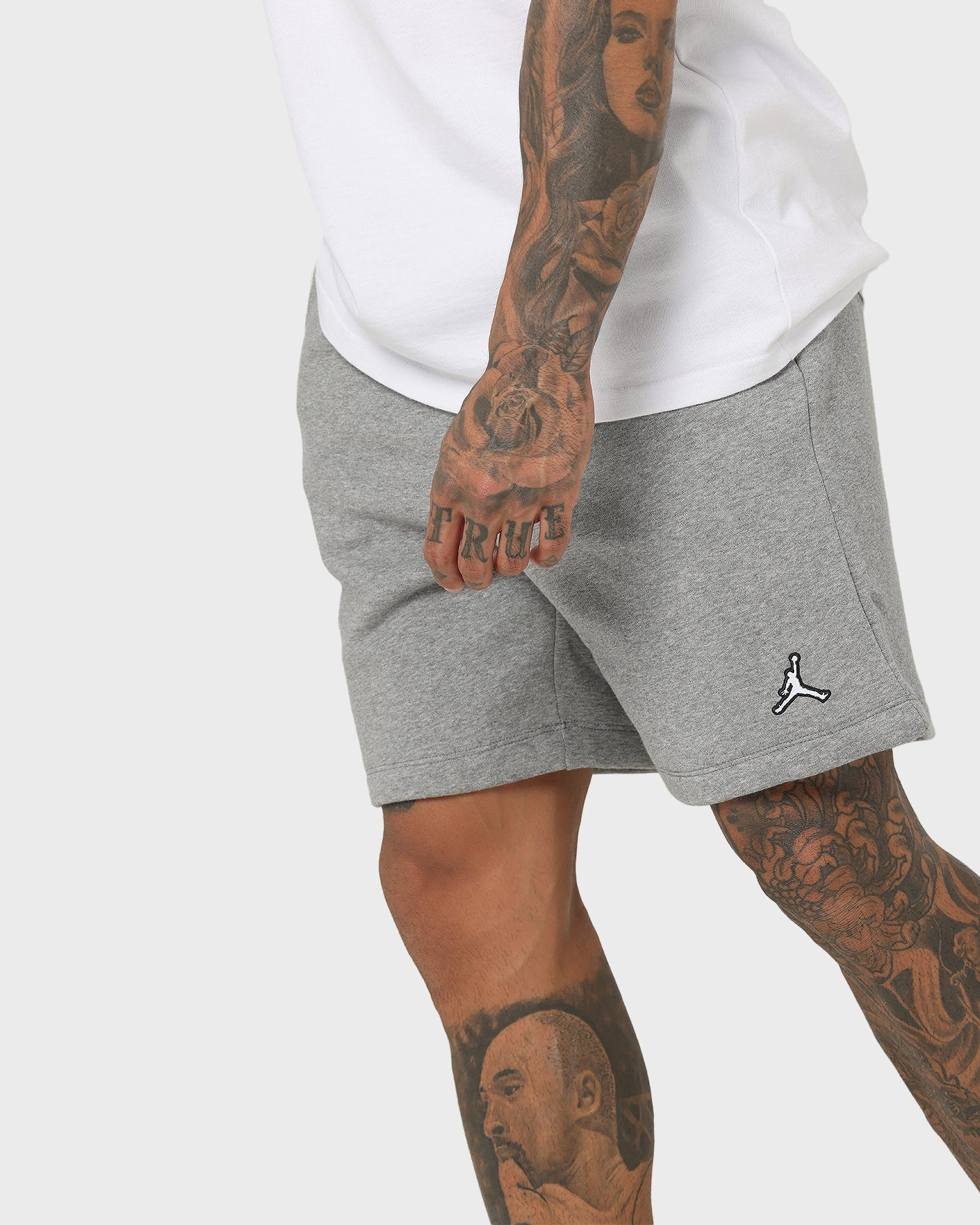 Ergonomic Panel Design Anorak Jordan Essential Fleece Shorts Carbon Heather