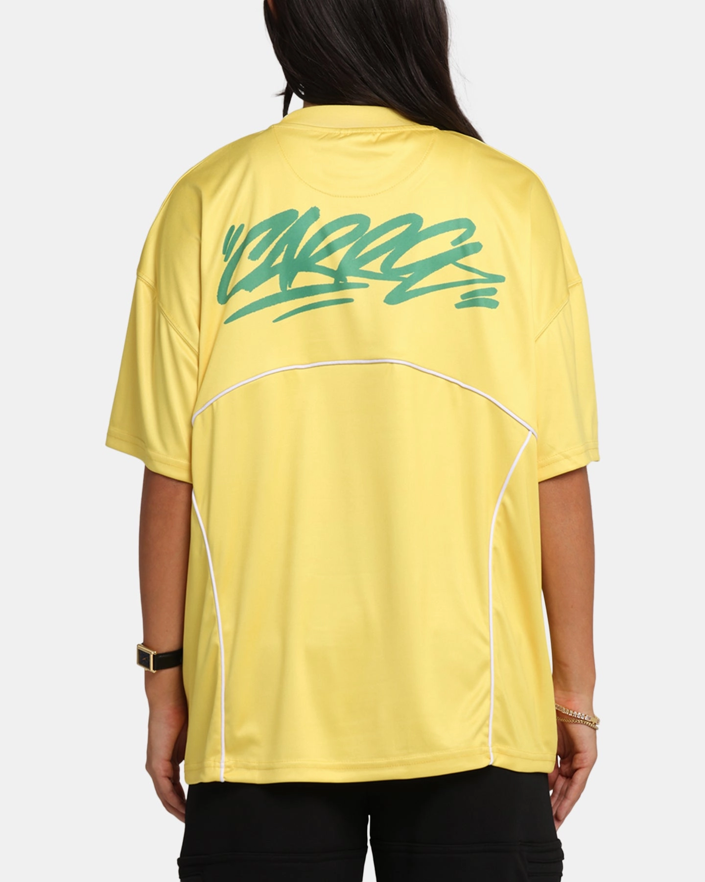 timeless Perfect Comfort Carre Trainer T-Shirt Yellow/Green