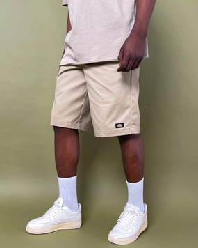 Dickies 13 Inch Loose Fit Work Shorts Khaki High-Performance Fit beach shorts