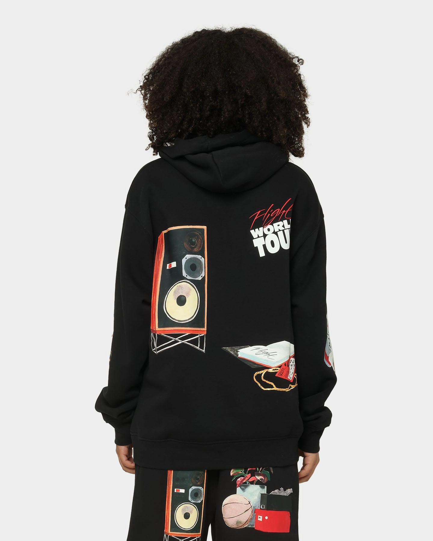 Jordan Flight Artist Series Fleece Pullover Jacket Black/Sail Premium