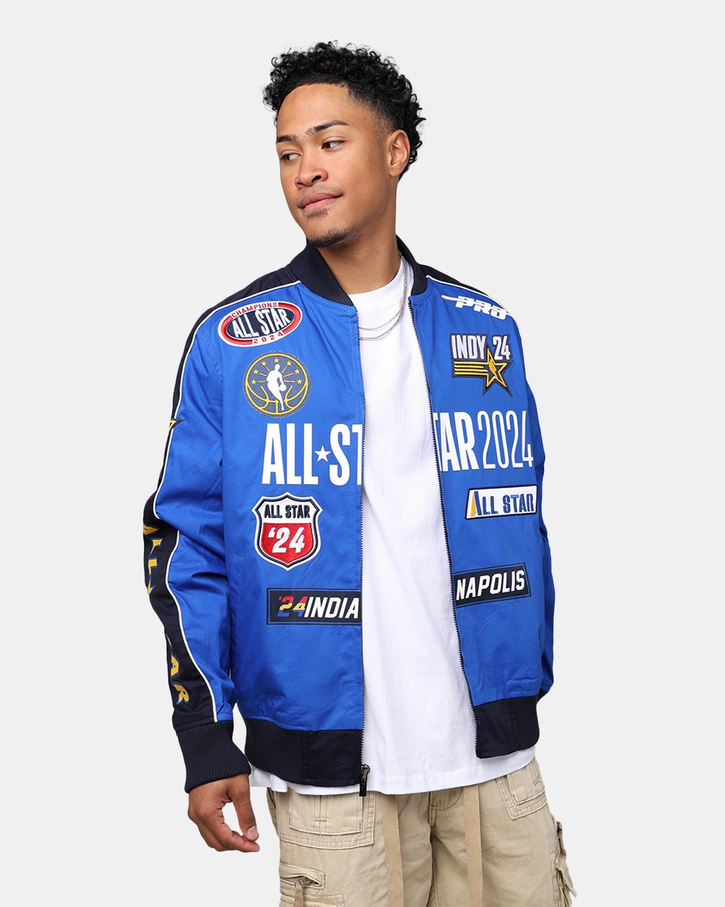 Asset Jungle Pro Standard NBA All Star Game 2024 Twill Jacket Midnight Navy