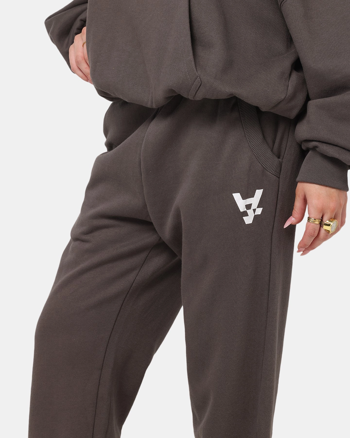 Classic Look Double Needle Stitching The Anti Order Alpha Inverse Pant Charcoal Grey