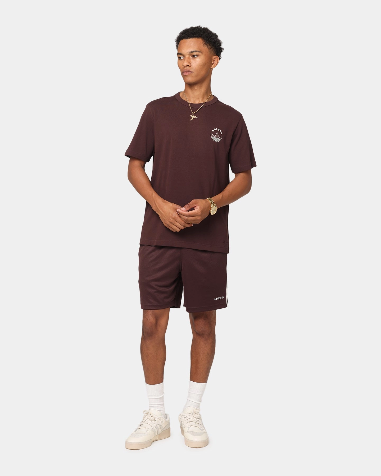 Adidas Football Shorts Brown Temperature Regulating Tech Versatile Design