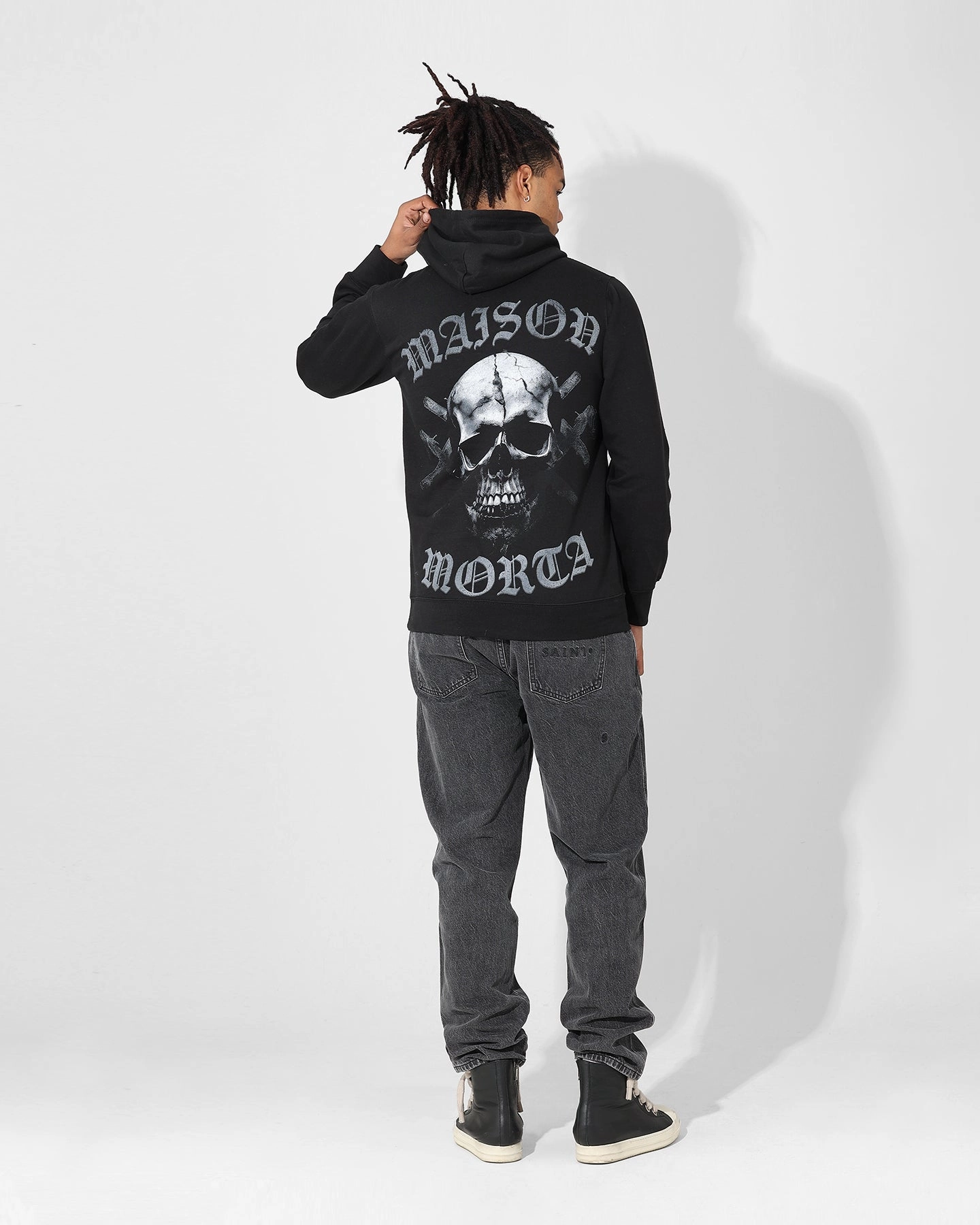 Saint Morta Maison Morta Hoodie Black Personalized