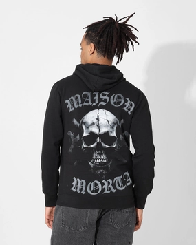 Internal Security Pocket Recharge Saint Morta Maison Morta Hoodie Black