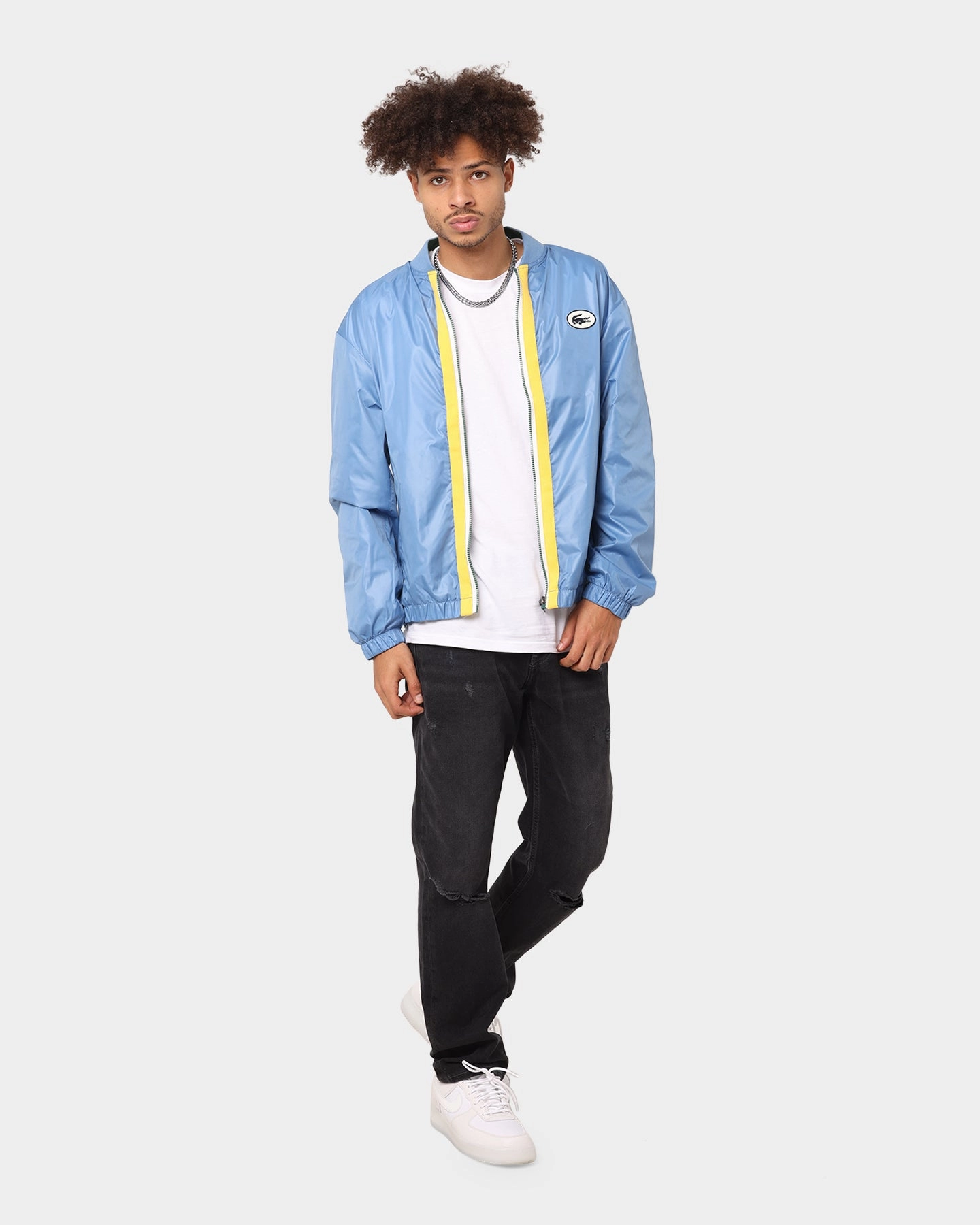 Sombrero Lacoste Heritage Zip Front Jacket Absym/Turquin