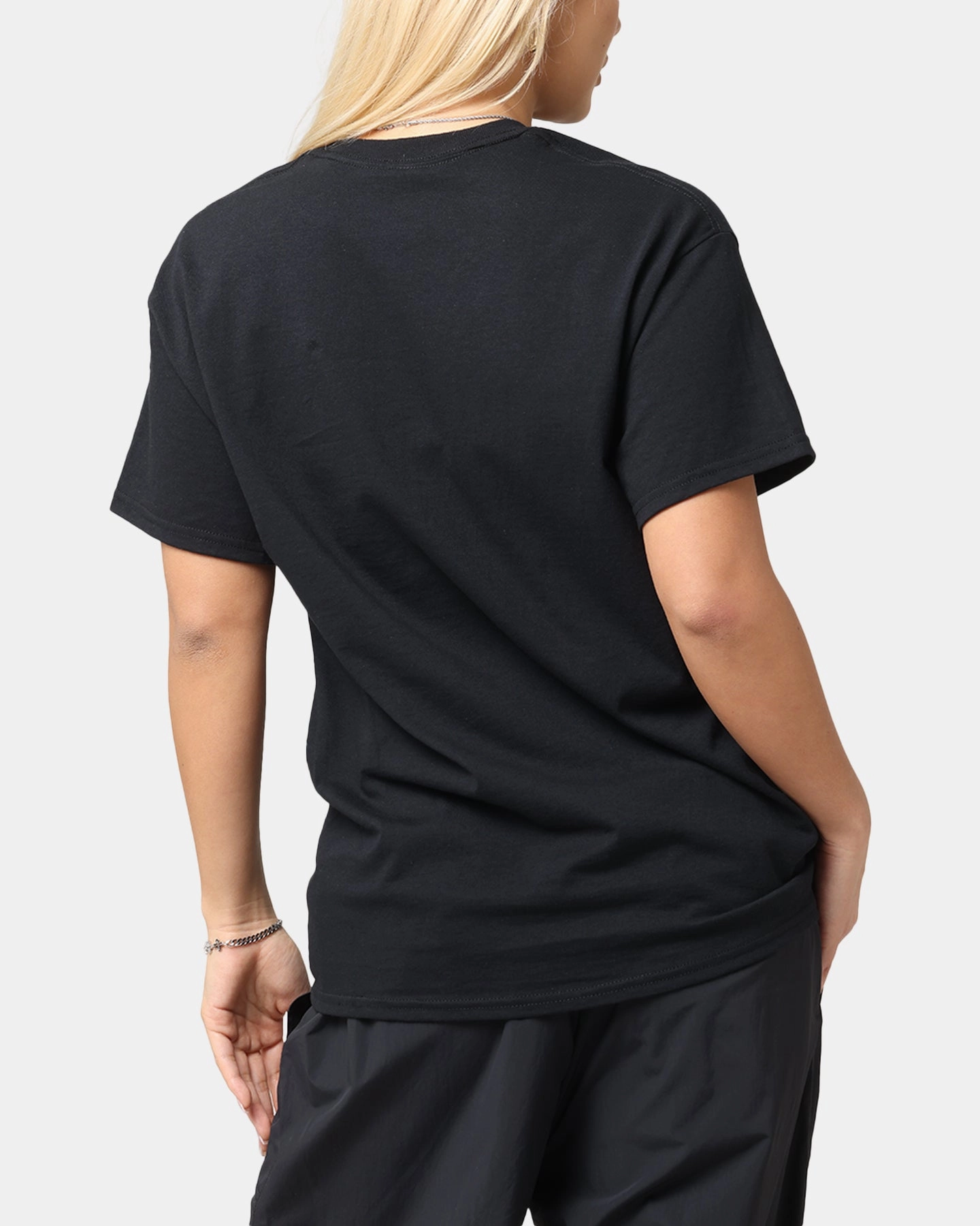 Essential Fit Stretch Jersey Knit Snoop Dogg Big Face T-Shirt Black