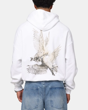 Saint Morta Doves Vintage Hoodie White Game Day Everyday Jacket