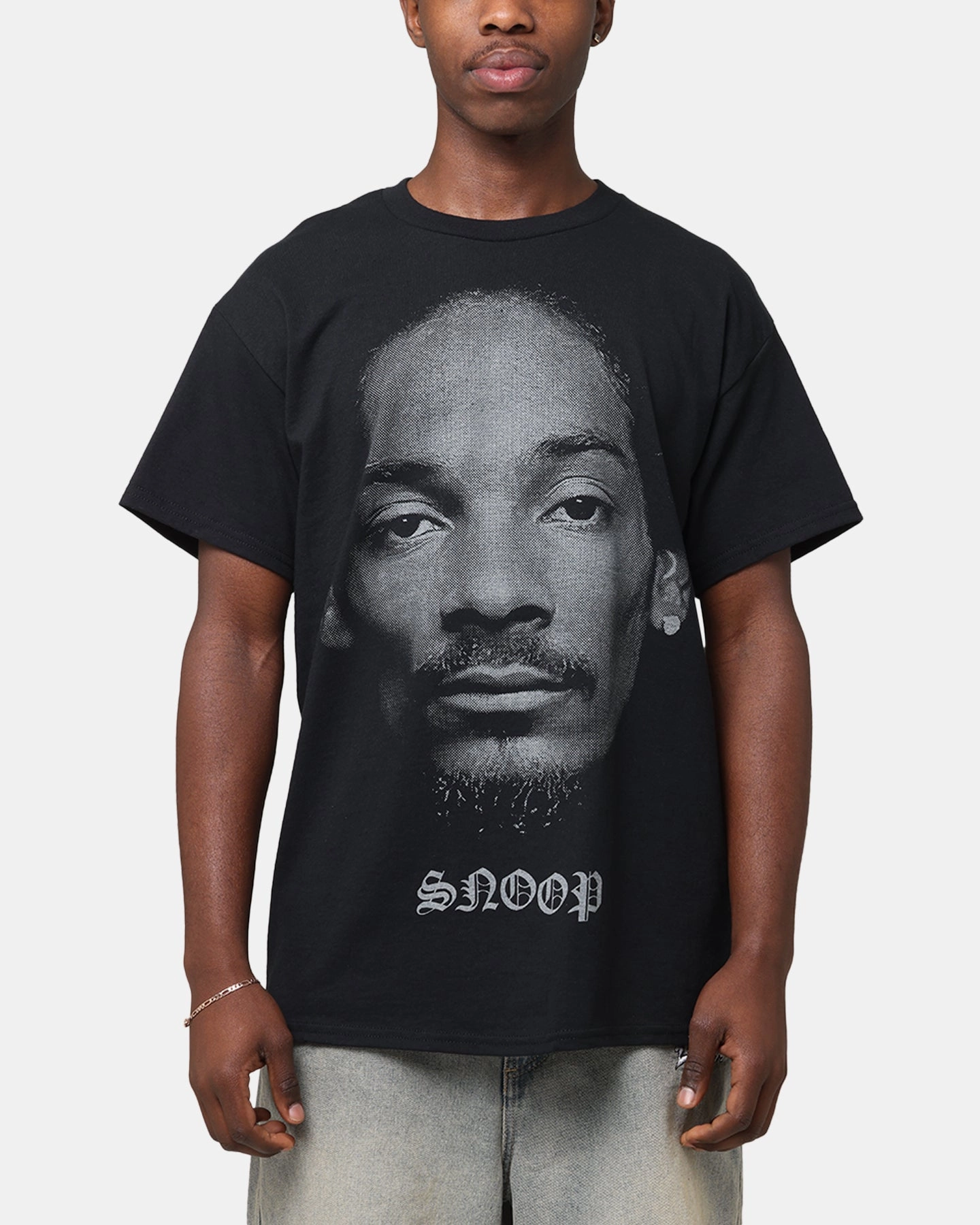 Snoop Dogg Big Face T-Shirt Black Comfort Apparel Stylish Wear