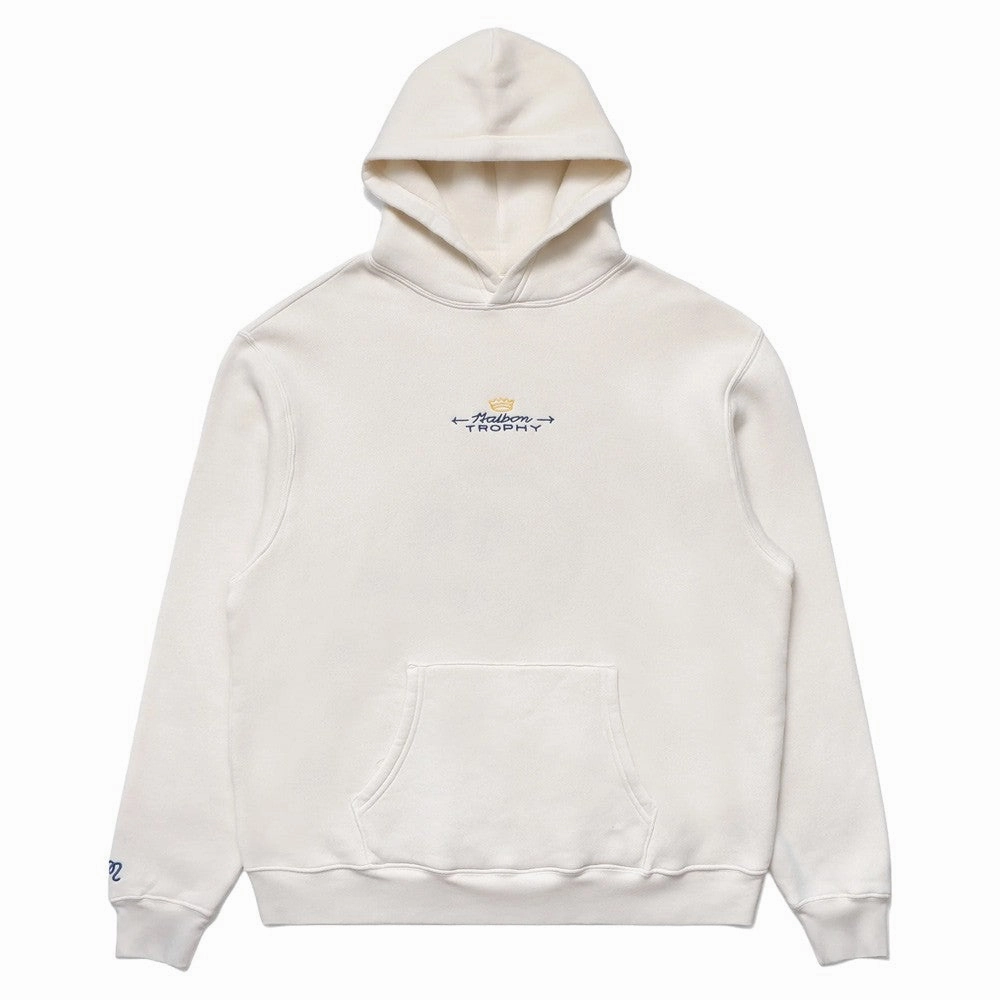 Versatile Styling Options Malbon Trophy Hoodie Golf Jacket Ivory - FW24 Men