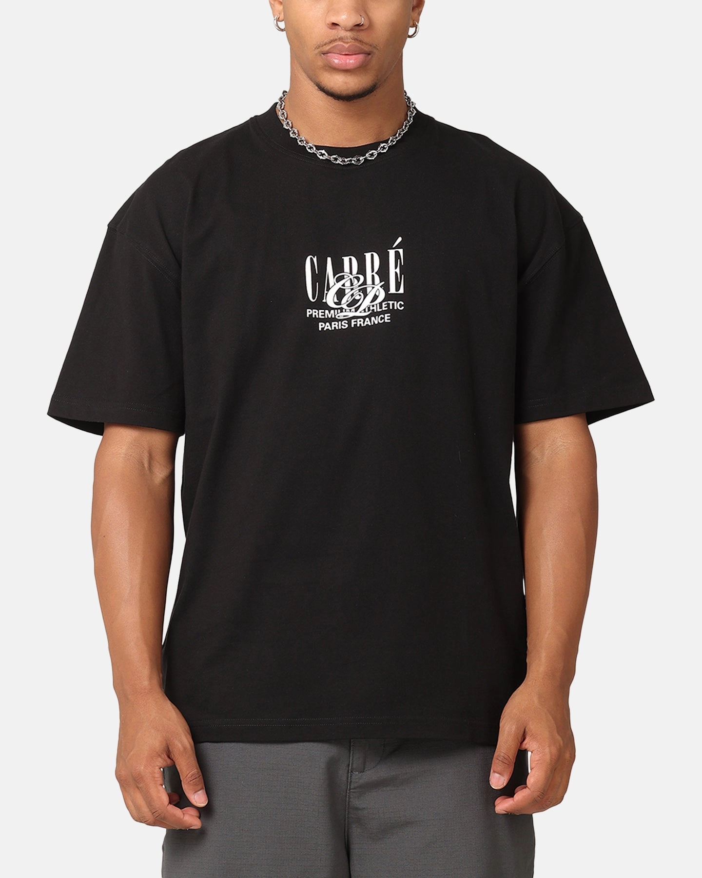 Business Meeting Carre Top Team T-Shirt Black