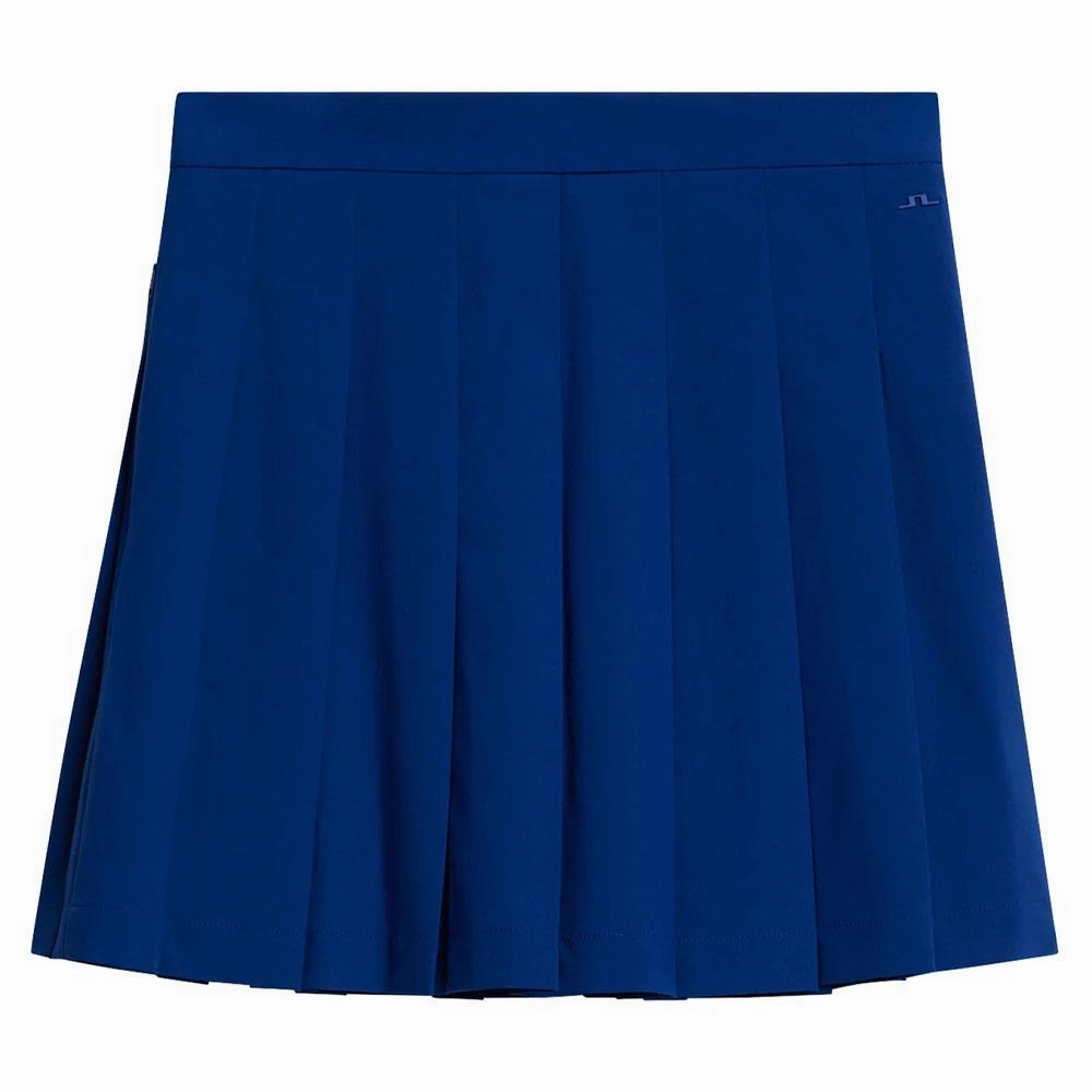 J.Lindeberg Adina Golf Skirt Sodalite Blue - SP24 Women Easy Combo