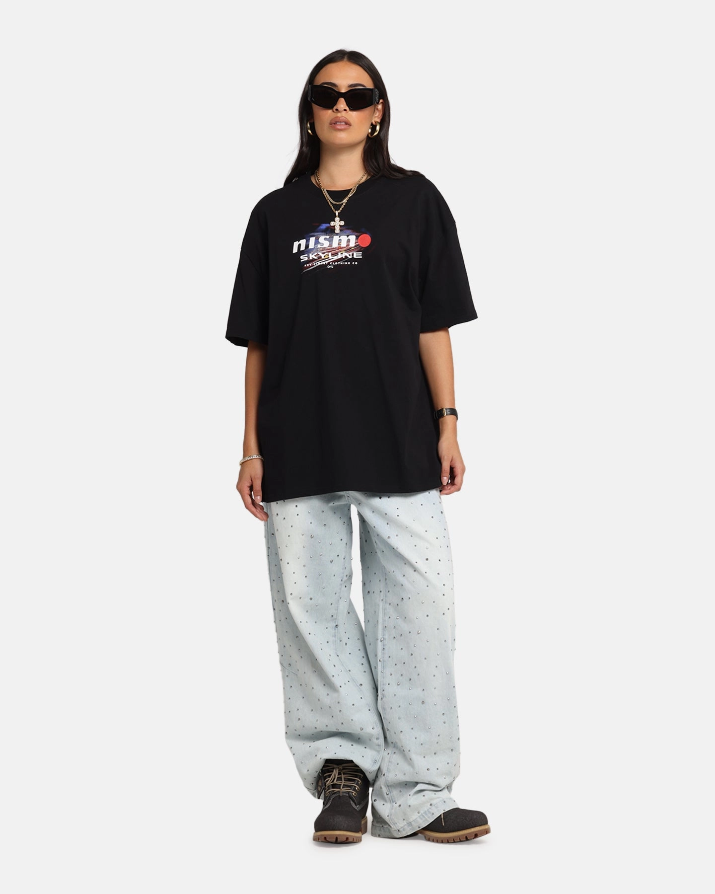 Animal Print Key Street Z-Tune T-Shirt Black
