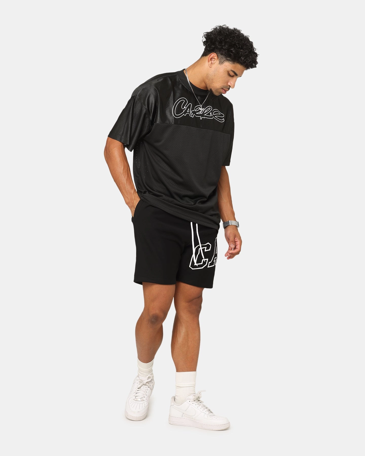 Carre Nova Sports T-Shirt Black Streetwear Style