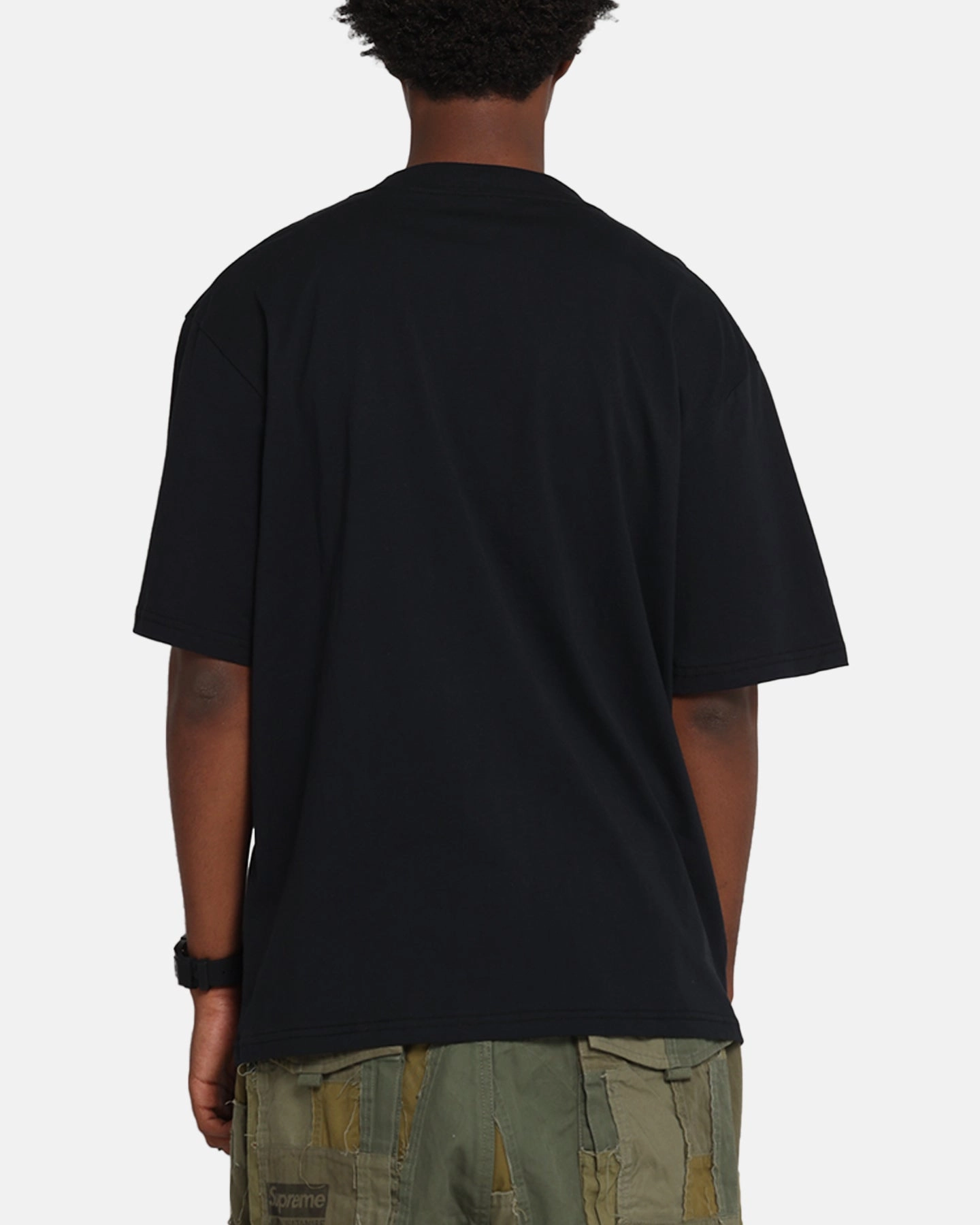 Subtle Logo Placement Casual Comfort Fit Justin Bieber Bieber T-Shirt Black