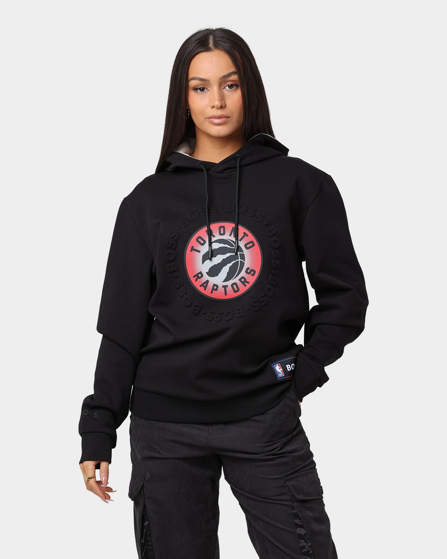 Hugo Boss Hugo Boss X NBA Basic Toronto Raptors Hoodie Light Beige Smart Layer