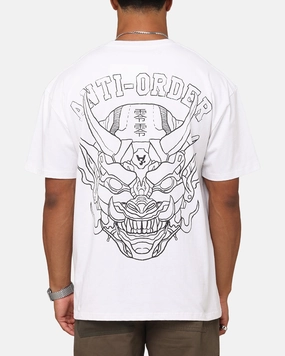 Cozy Wardrobe The Anti Order Akuma Boxy T-Shirt White