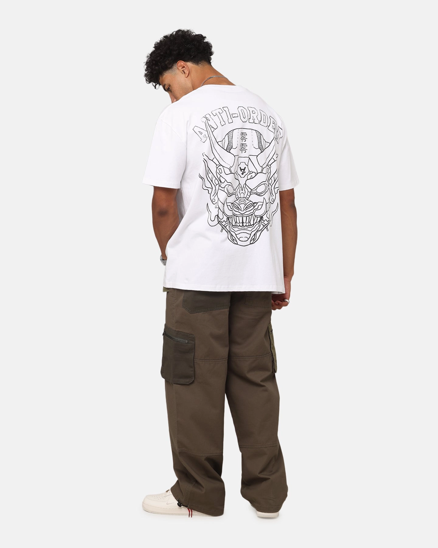 The Anti Order Akuma Boxy T-Shirt White Good stretch