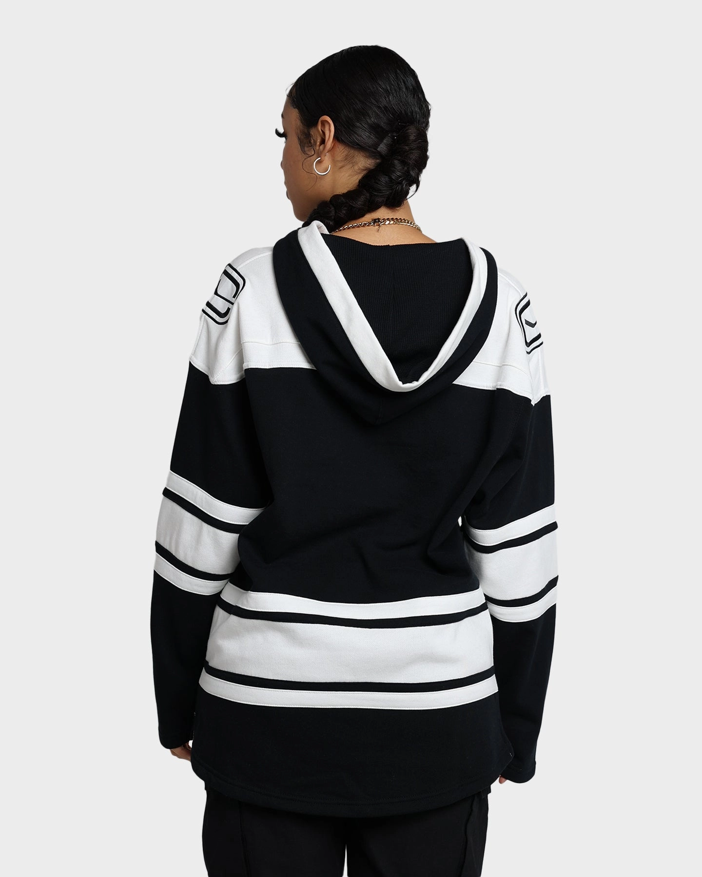 Debate 47 Brand Vancouver Canucks Superior Lacer Hoodie Jet Black