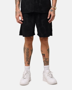 XXIII Dark Amazon Shorts Black Flexible Waistline Versatile Piece