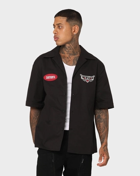 Comfort Wear Saint Morta Pro Racing Mechanic Shirt Black