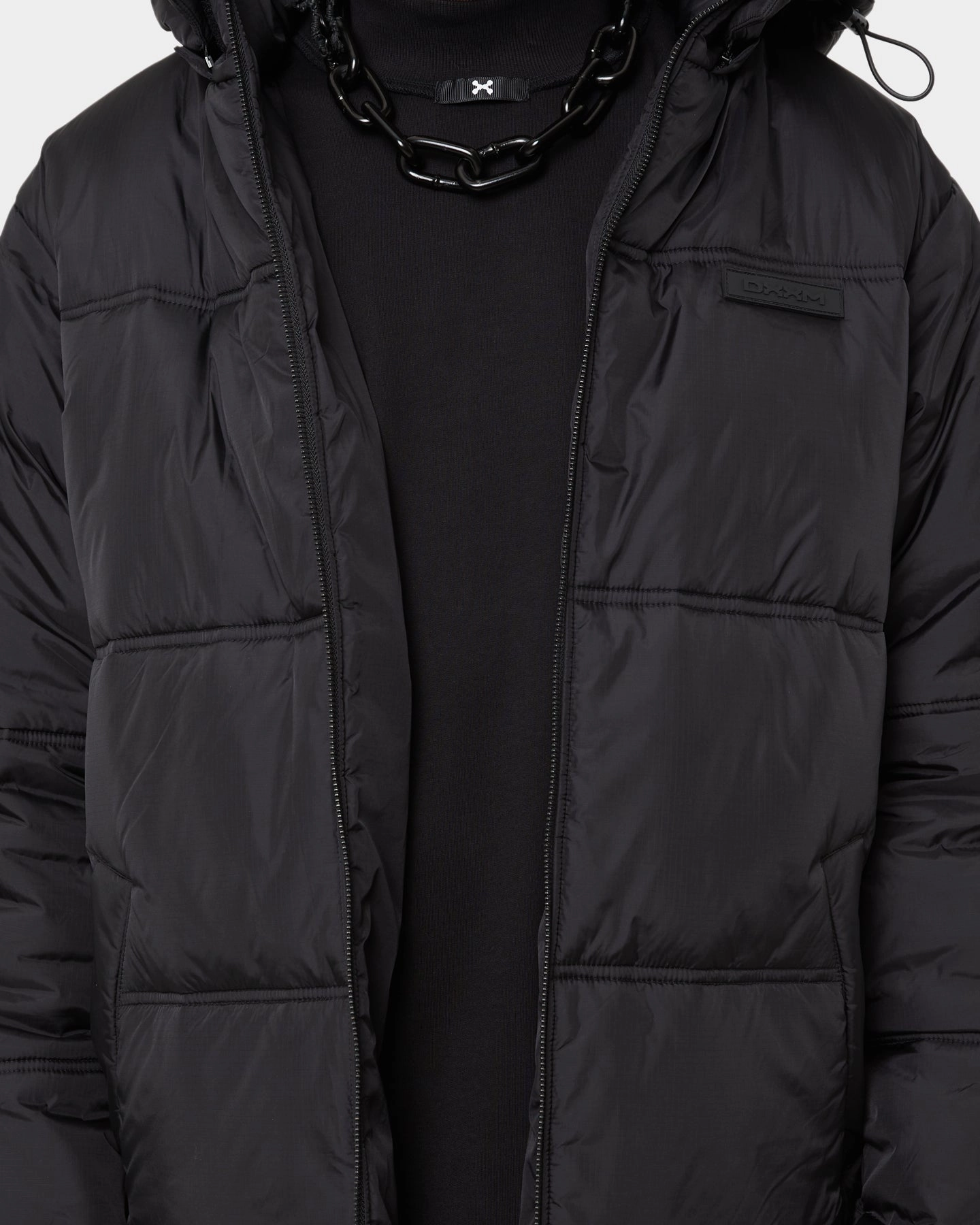 DXXMLIFE L-3 LXngline Puffer Black Likelihood Fashion Active