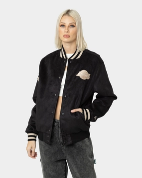 Lightweight Comfort cruise trip New Era Los Angeles Lakers Suede Jacket Black