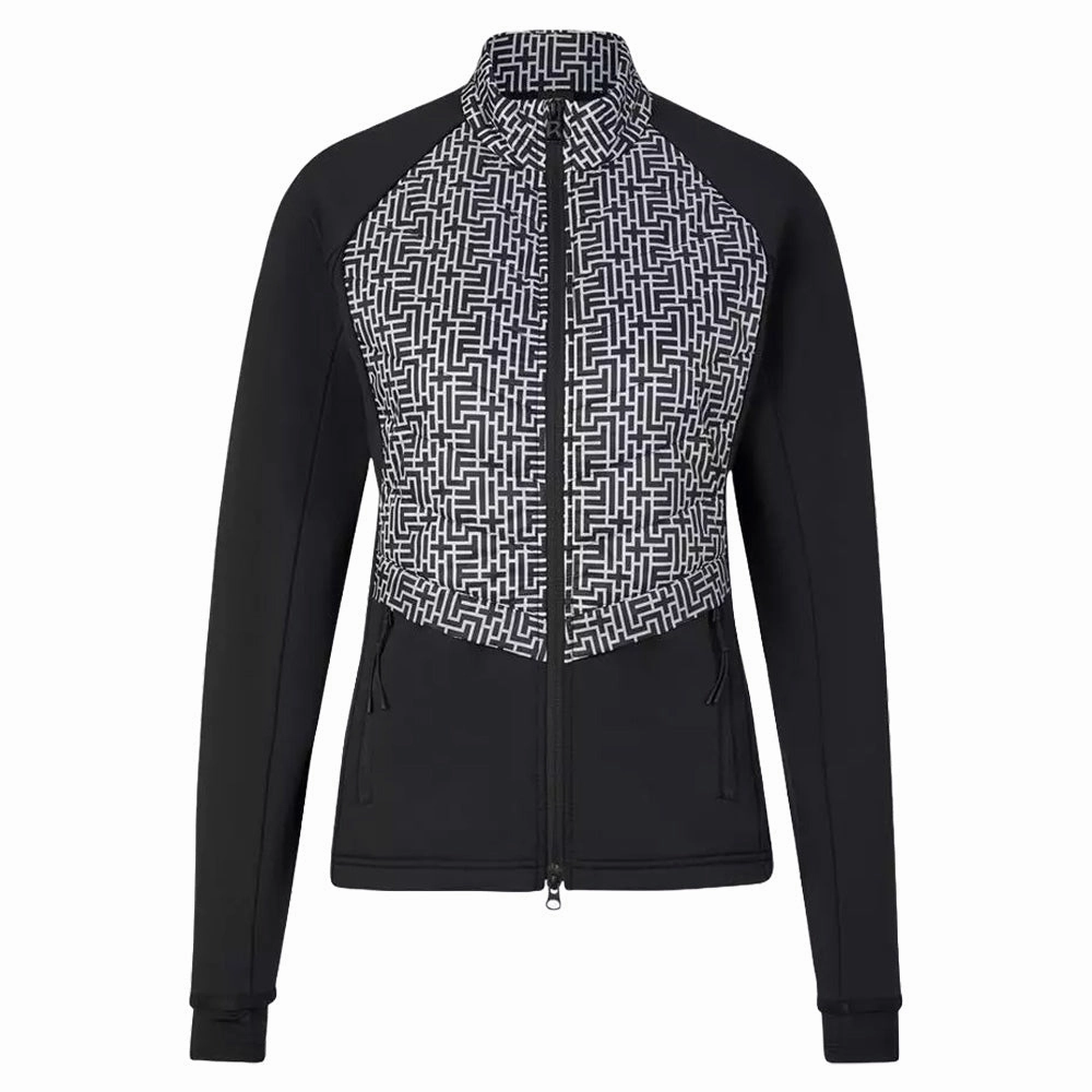 Quick Wear Fit Bogner Katha Mid Layer Golf Jacket Black - FW23 Women