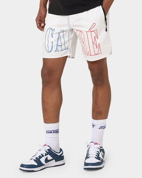 Warm Day Carre Men's Hardi La Plage UV Short White/Multi-coloured